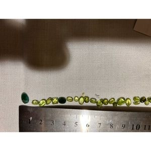 Semi precious stones.(Green)